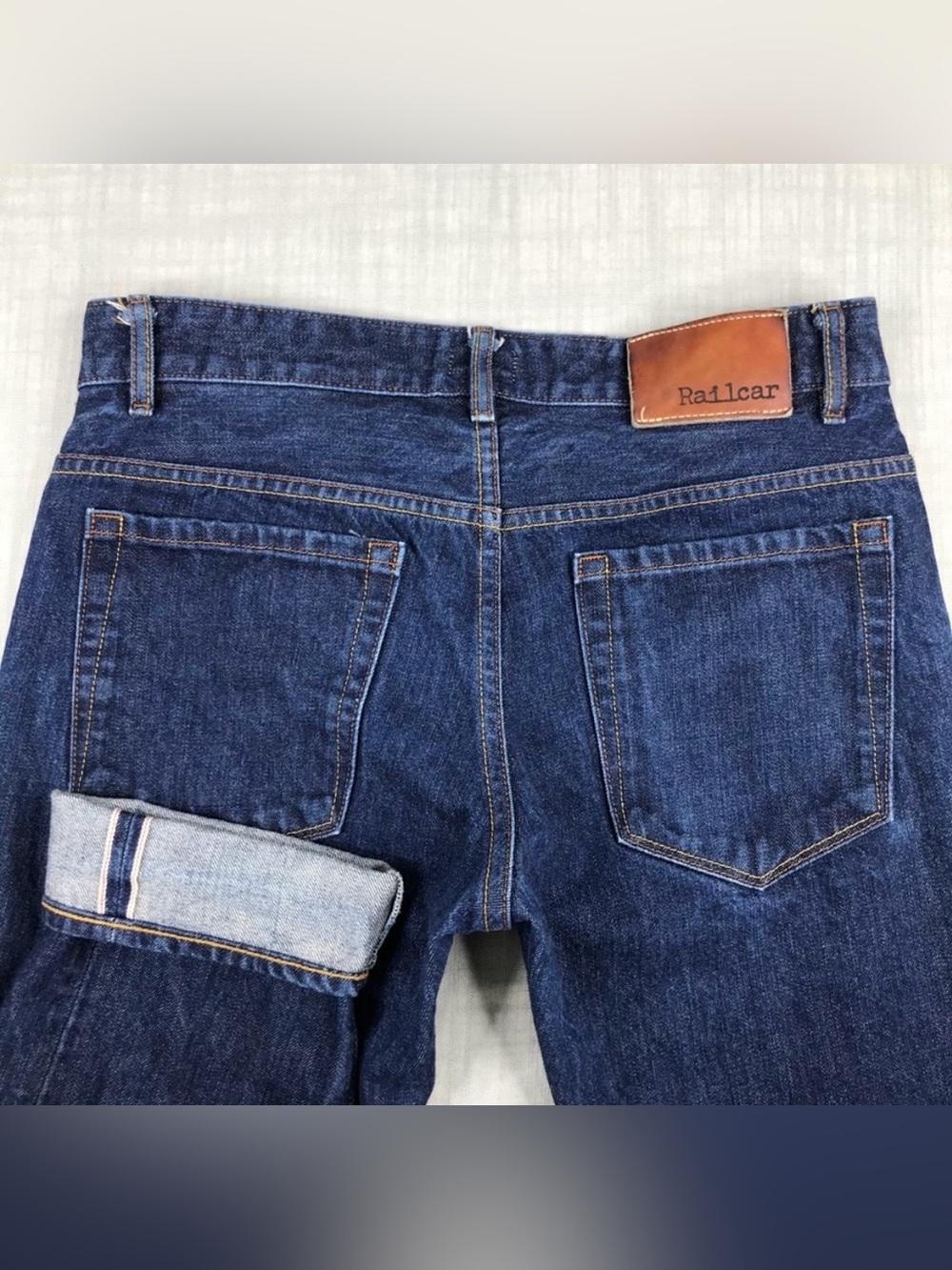 Railcar Fine Goods Mens 31x35 Spikes X001 Jeans